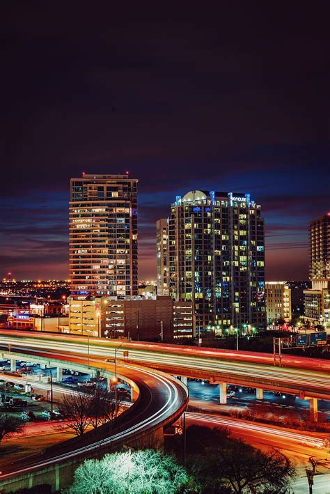 Hd Wallpaper Timelapse Photography Of Red And Orange Light Crossing On