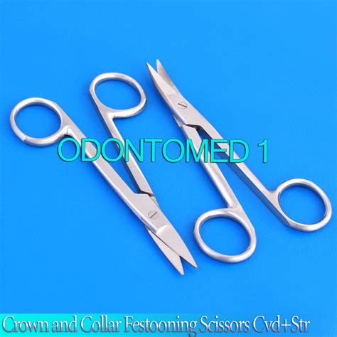 Dental Crown And Collar Festooning Scissors Str And Cvd Dentist