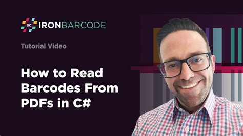 How To Read Barcodes From Pdfs In C Youtube