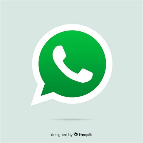 Free Vector Whatsapp Icon Design