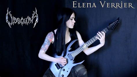 Elena Verrier Obscura The Anticosmic Overload Guitar Cover