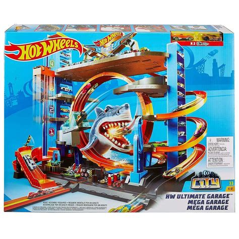 Hot Wheels Ftb69 City Ultimate Parkgarage Parkhaus 2 Spielzeugautos Lo