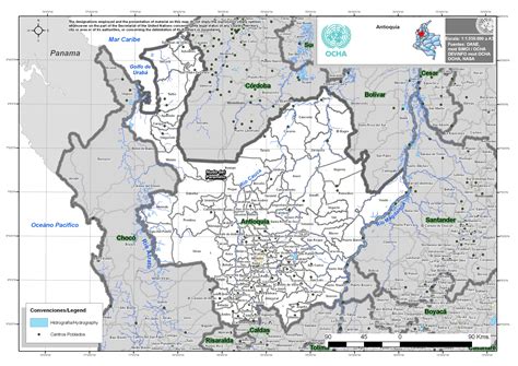 Antioquia Map Full Size