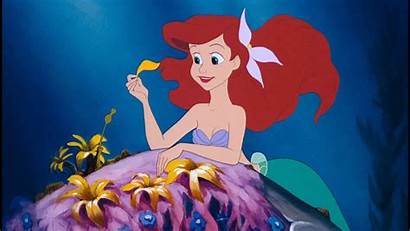 Ariel Mermaid Disney Underwater Princess Cartoon Ocean