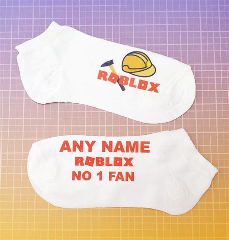 Roblox Socks Personalised Gamer Socks Eat Sleep Repeat Etsy