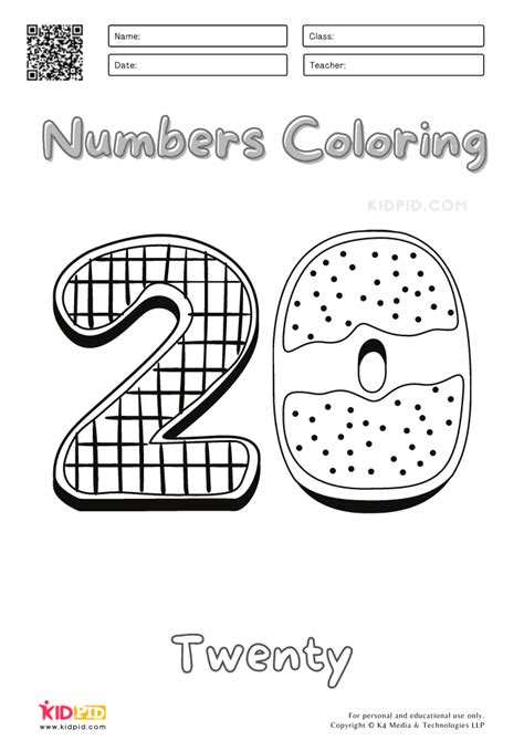Numbers 20-30 Worksheets Kindergarten