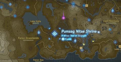 Legend Of Zelda Breath Of The Wild Dragon And Shrine Location Guide