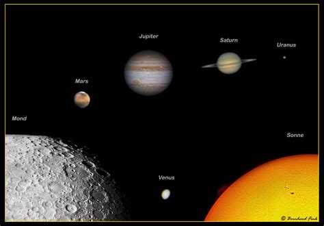 Seit beginn an beschäftigt den mensch die frage nach dem universum. Unser Sonnensystem AdW 49 Foto & Bild | astrofotografie ...
