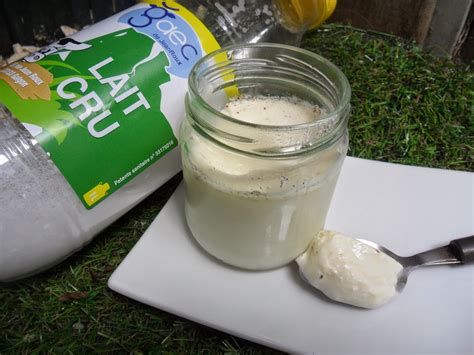 Yaourts maison au lait cru fermier et au sucre de Canne au Thermomix 7