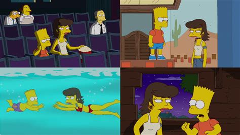 Prestopništvo Poševnica Obnašati The Simpsons Shauna Bikini