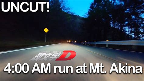 The Real Initial D Run Mt Akina When The Roads Are Empty 4am