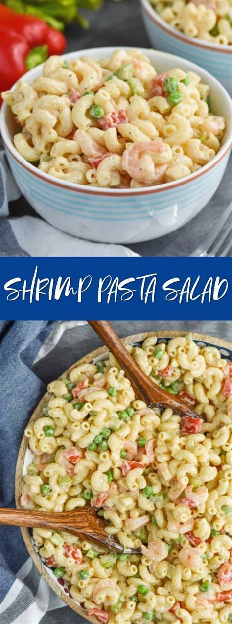 Best cold shrimp salad from shrimp cold salad recipe. This Shrimp Pasta Salad is the perfect easy weeknight ...