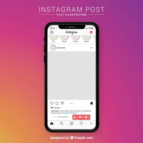 70 Free Instagram Mockup Templates Post Story Feed Ad Page Live