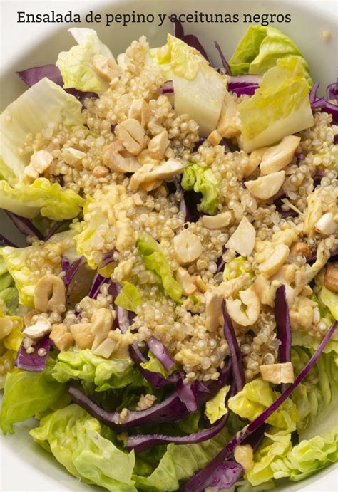 Actualizada 09/09/2013 a las 06:01. Receta de Ensalada de cogollos, lombarda y quinoa - Karlos ...