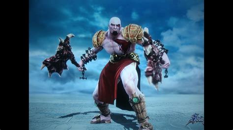Soul Calibur 5 Character Creation Kratos Youtube