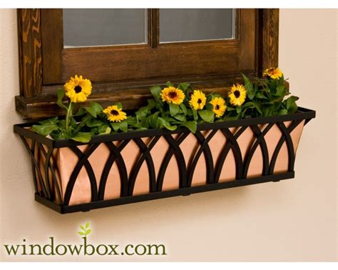 The Arch Tapered Iron Window Box Eight Liners To Choose From Window