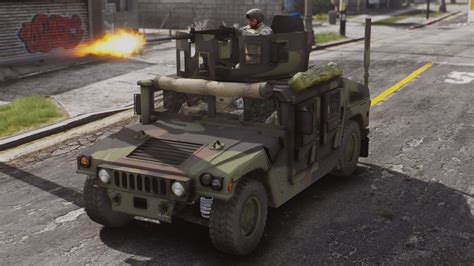 M1114 Up Armored Humvee Add On Gta5
