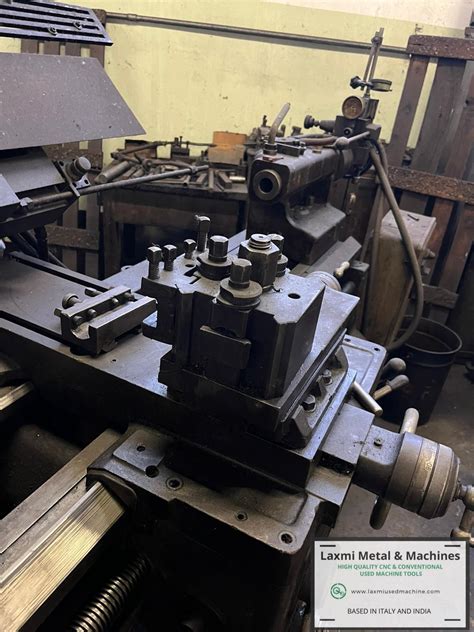 Lathe Machine Tovaglieri Italy Tov 400 Laxmi Metal And Machines