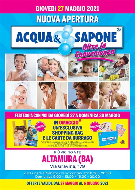 Acqua And Sapone Volantino Attuale 2705 06062021