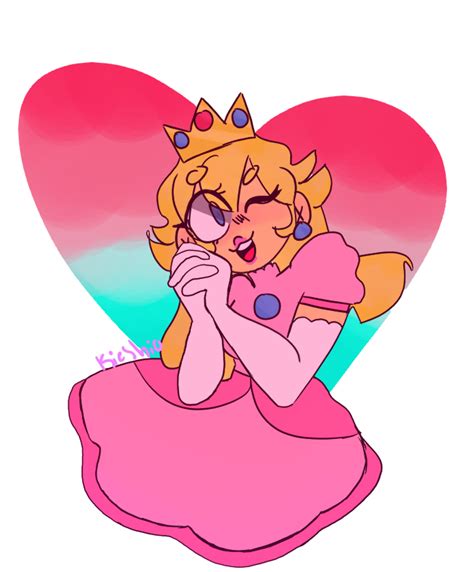 Princess Peach By Tsukinaaa On Deviantart