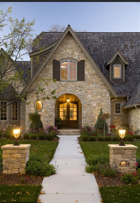 Magnificent | House exterior, Traditional exterior, Stone houses