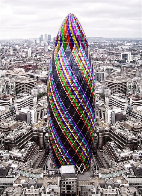The Bullet Building The Gherkin London Architecture ☮k☮ Unusual