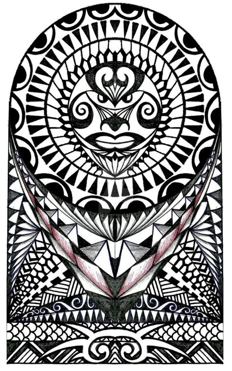 26 Best Maori Tattoo Design Drawing Sleeve Images On Pinterest Tattoo