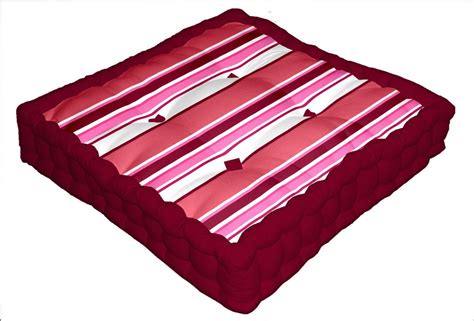 multicolor 100 cotton woven stripe box cushion size 40 x 40 x 8 at rs 221 piece in karur