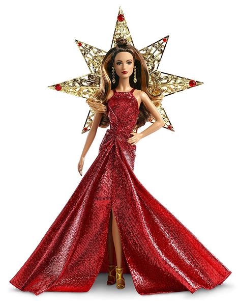 Mattel Barbie 2017 Holiday Doll Brown Hair Dyx41 Lelles Lego Rotaļlietas Lelles Un Galda