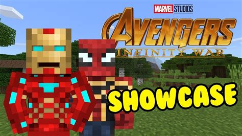 Avengers Infinity War Addon Minecraft Bedrock Edition Youtube
