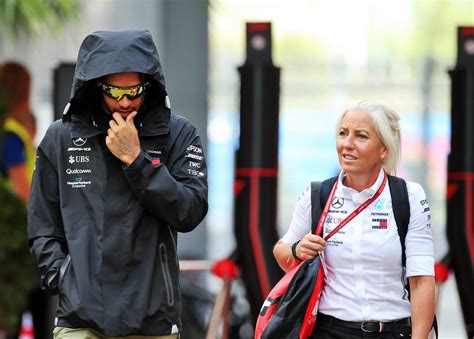 Angela cullen and lewis hamilton hug. Hamilton opens up on 'great partnership' with physio ...