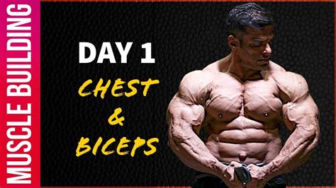 Muscle Building Workout Series Day 1 Chest And Biceps Yatinder