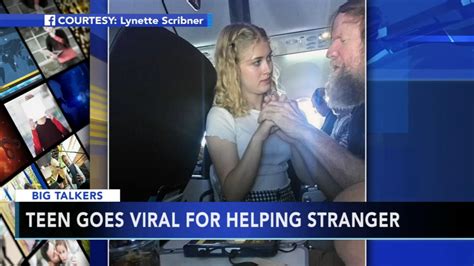 Teen Goes Viral For Helping Blind And Deaf Stranger On Alaska Airlines