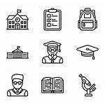 Icon Education Icons Educational Vector Packs Building