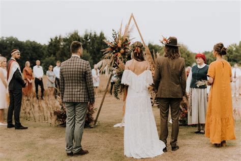 Boho And Rustic Latvian Wedding Inspired By Ancient Pagan Culture · Rock