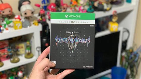 Kingdom Hearts 3 Deluxe Edition Xbox One Unboxing Youtube