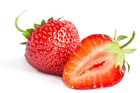 Red Sweet Strawberry Stock Image Image Of White Delicious 48064551