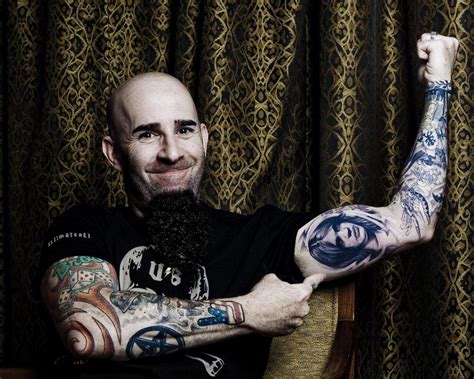 Scott Ian Malcolm Youngs Tattoo Rock And Roll Garage