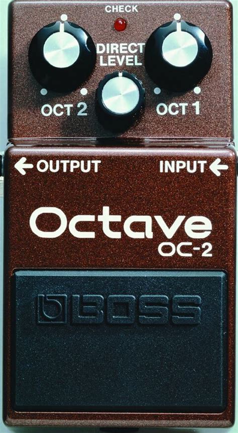 Boss Oc2 Dual Octave Effects Pedal Zzounds