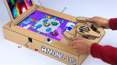 How To Make An Amazing Among Us Game From Cardboard Diy Cardboard