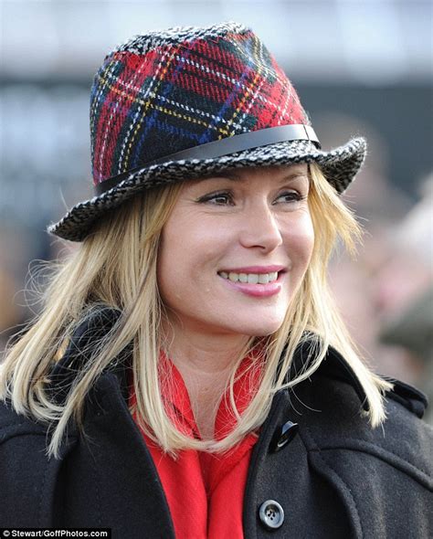 Amanda Holden Spices Up All Black Ensemble With Quirky Hat As She