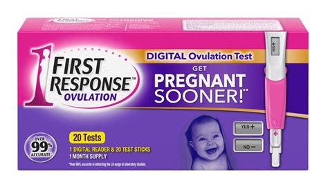 Ovulation Test First Response™ Daily Digital Ovulation Test Kit