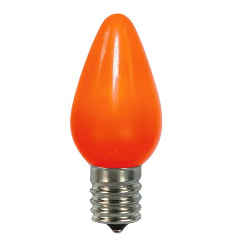 C7 Ceramic Led Orange Bulb 25box