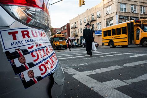 In Democratic Stronghold Of New York City Trump Finds Support Among Orthodox Jews The New