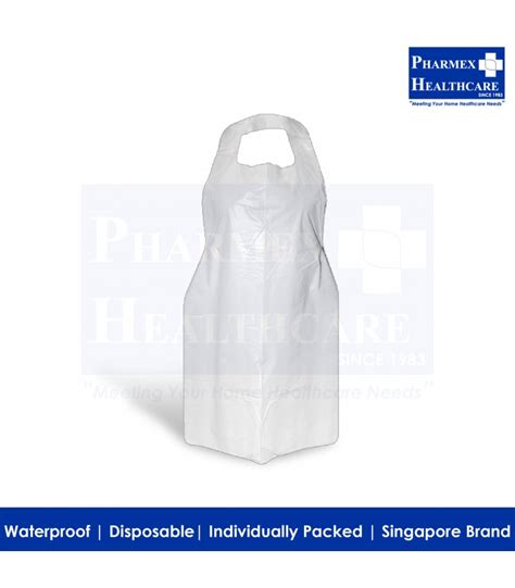 Assure Disposable Plastic Apron Pharmex Healthcare