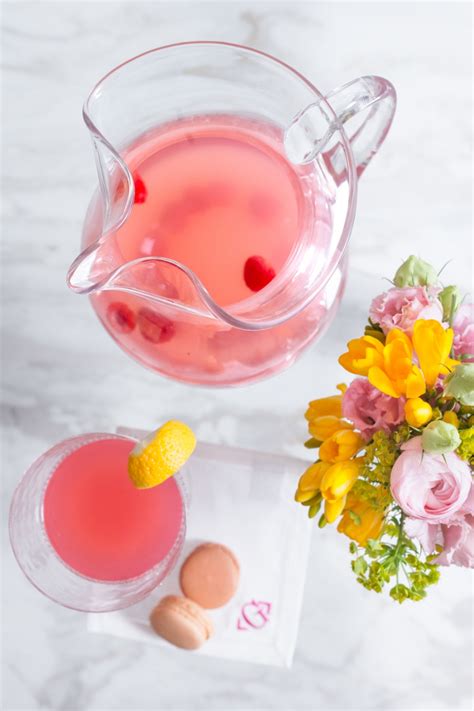 This Sparkling Pink Lemonade Cocktail Screams Spring