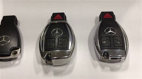 First you need to identify which key you have. Mercedes Benz Key Fob Battery Change Replacement SmartKey ...