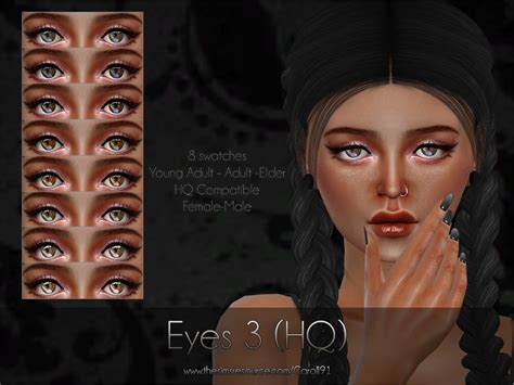 The Sims Resource Eyes 3 Hq