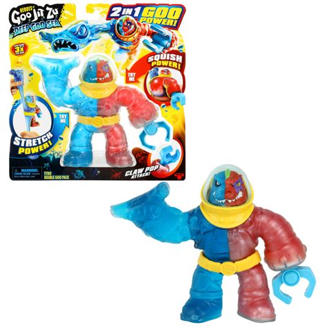 Heroes Of Goo Jit Zu Deep Goo Sea Tyro Double Goo Pack Moose Toys