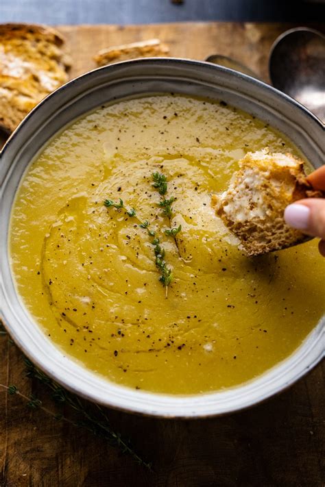 30 Minute Leek And Potato Soup Vegan A Simple Palate